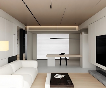 Modern A Living Room-ID:752473124