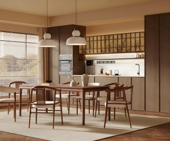 New Chinese Style Dining Room-ID:106880731