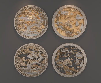 Chinese Style Wall Decoration-ID:740117072