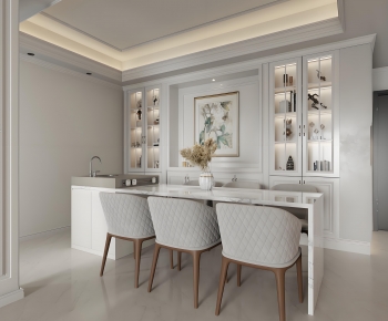 Simple European Style Dining Room-ID:569183119