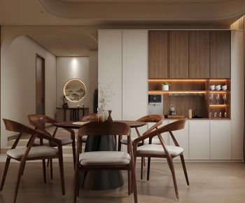 New Chinese Style Dining Room-ID:853369959