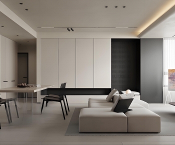 Modern A Living Room-ID:973671911