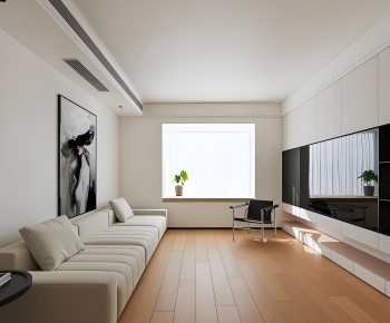 Modern A Living Room-ID:282283078