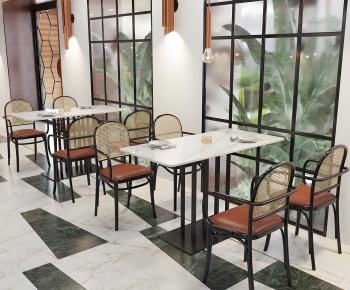 Nordic Style Dining Table And Chairs-ID:831649326