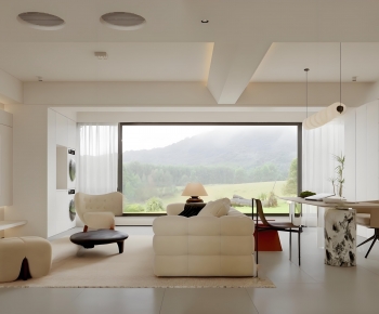 Modern A Living Room-ID:247370009