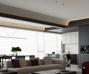 Modern A Living Room-ID:711222898