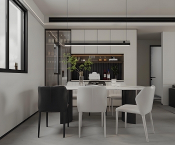 Modern Dining Room-ID:127506025