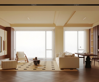 Modern A Living Room-ID:887443071