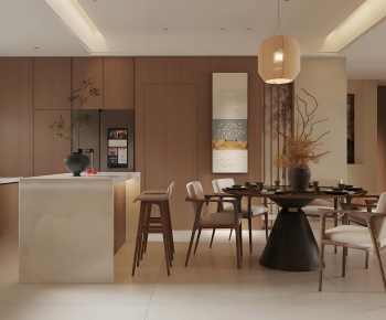 New Chinese Style Dining Room-ID:724990485