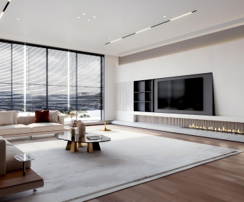 Modern A Living Room-ID:781009911