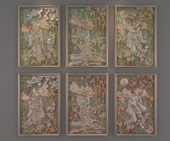 Chinese Style Wall Decoration-ID:463391072