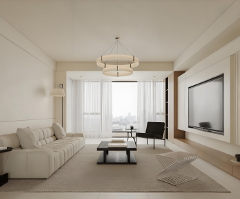 Modern A Living Room-ID:992023949