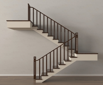 New Chinese Style Staircase-ID:976797108