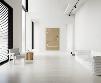 Modern A Living Room-ID:669498921