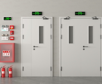 Modern Fire Door-ID:362350917