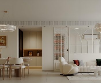 Modern A Living Room-ID:964190014