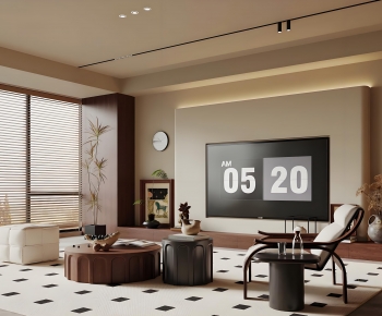 Modern A Living Room-ID:712757119