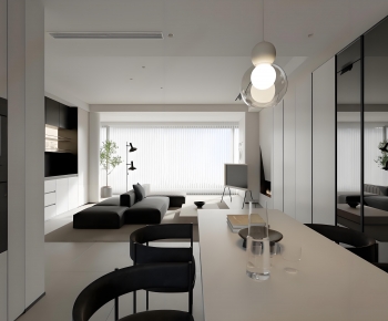 Modern A Living Room-ID:453279976