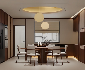 New Chinese Style Dining Room-ID:316932924