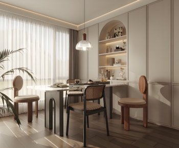 Modern Dining Room-ID:655155902