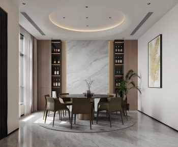 Modern Dining Room-ID:634335041