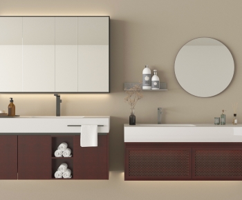 Modern Bathroom Cabinet-ID:172965058