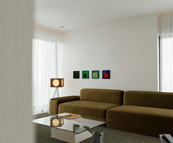 Modern A Living Room-ID:343420529