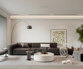 Modern A Living Room-ID:921307091