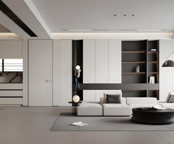 Modern A Living Room-ID:487617024