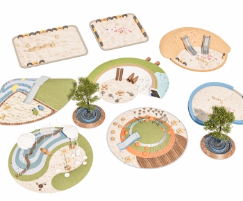 Modern Equipment For Children-ID:390888931