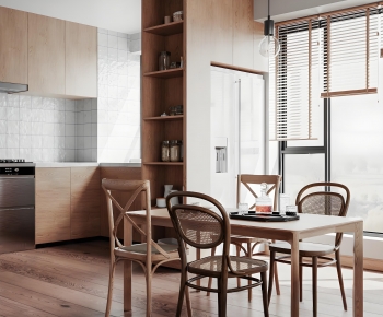 Modern Dining Room-ID:700439938