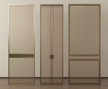 New Chinese Style Metal Screen Partition-ID:682821048
