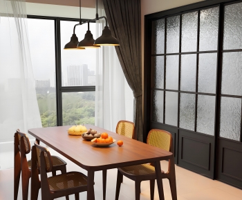 Modern Dining Table And Chairs-ID:491059068