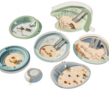 Modern Equipment For Children-ID:383580924