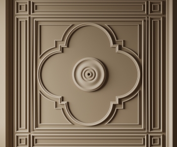 French Style Suspended Ceiling-ID:484745034