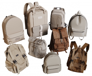 Modern Backpack And Backpack-ID:776859056