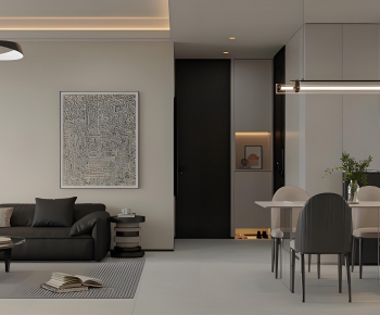 Modern A Living Room-ID:143346076