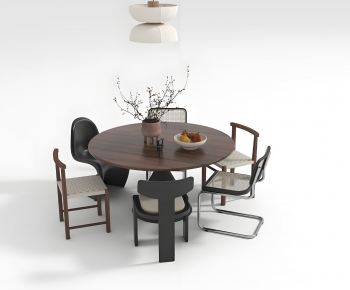 Modern Dining Table And Chairs-ID:497176893