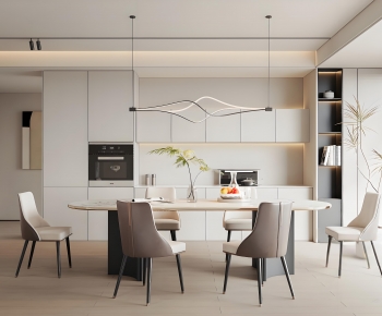 Modern Dining Room-ID:646126036