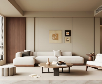 Modern A Living Room-ID:536990881