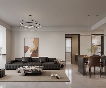 Modern A Living Room-ID:973278052