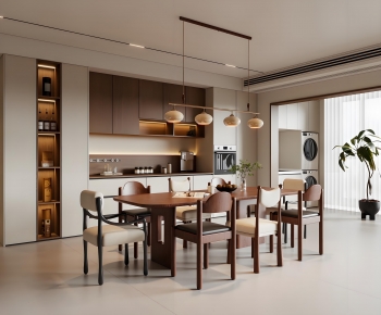 Modern Dining Room-ID:670430909