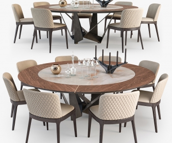 Modern Dining Table And Chairs-ID:213634018