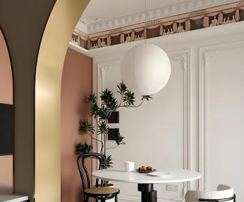 French Style Dining Room-ID:650724896