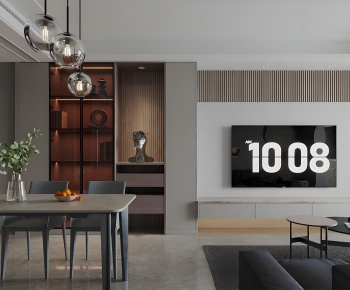 Modern A Living Room-ID:162808938