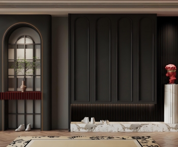 French Style Shoe Cabinet-ID:988928088