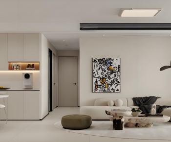 Modern A Living Room-ID:608386991