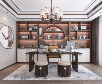 New Chinese Style Study Space-ID:994658958