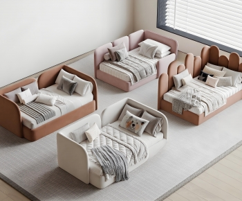 Modern Child's Bed-ID:606328013