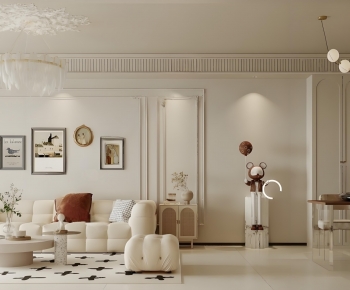 French Style A Living Room-ID:547368058